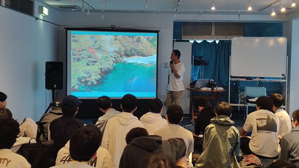 環境問題をテーマに高校生のスタディーツアーで、熱海での活動についてお話しました。